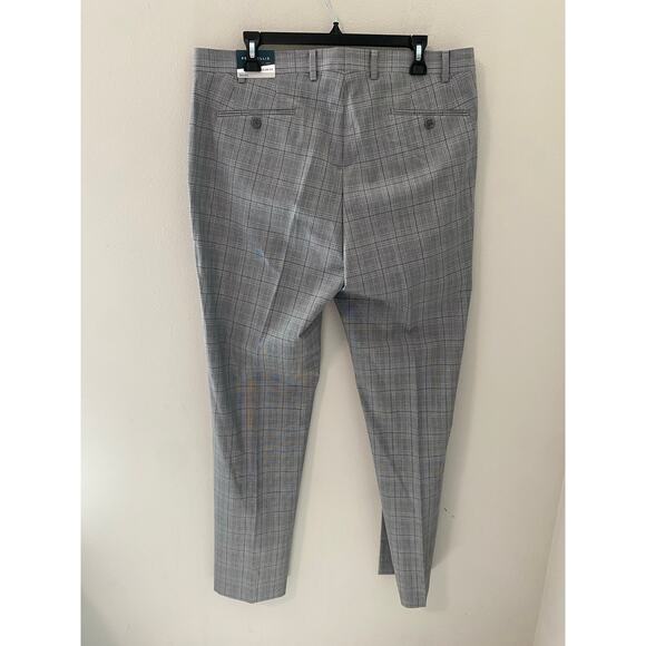 New Perry Ellis Gray Trouser Pants Size 36X34 - Picture 1 of 3
